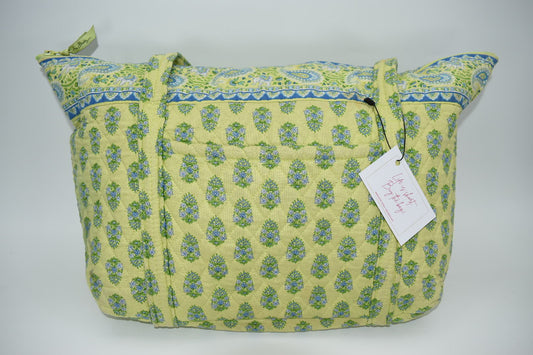 Vera Bradley Miller Travel Tote Bag in "Citrus" Pattern