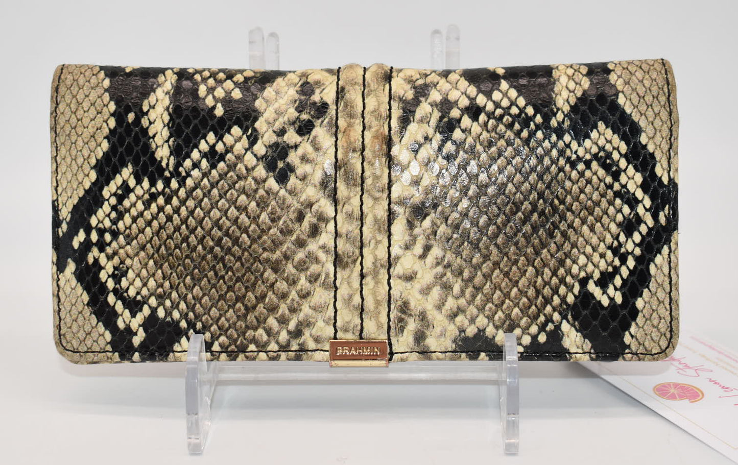 Brahmin Ady Wallet in Caviar Felix
