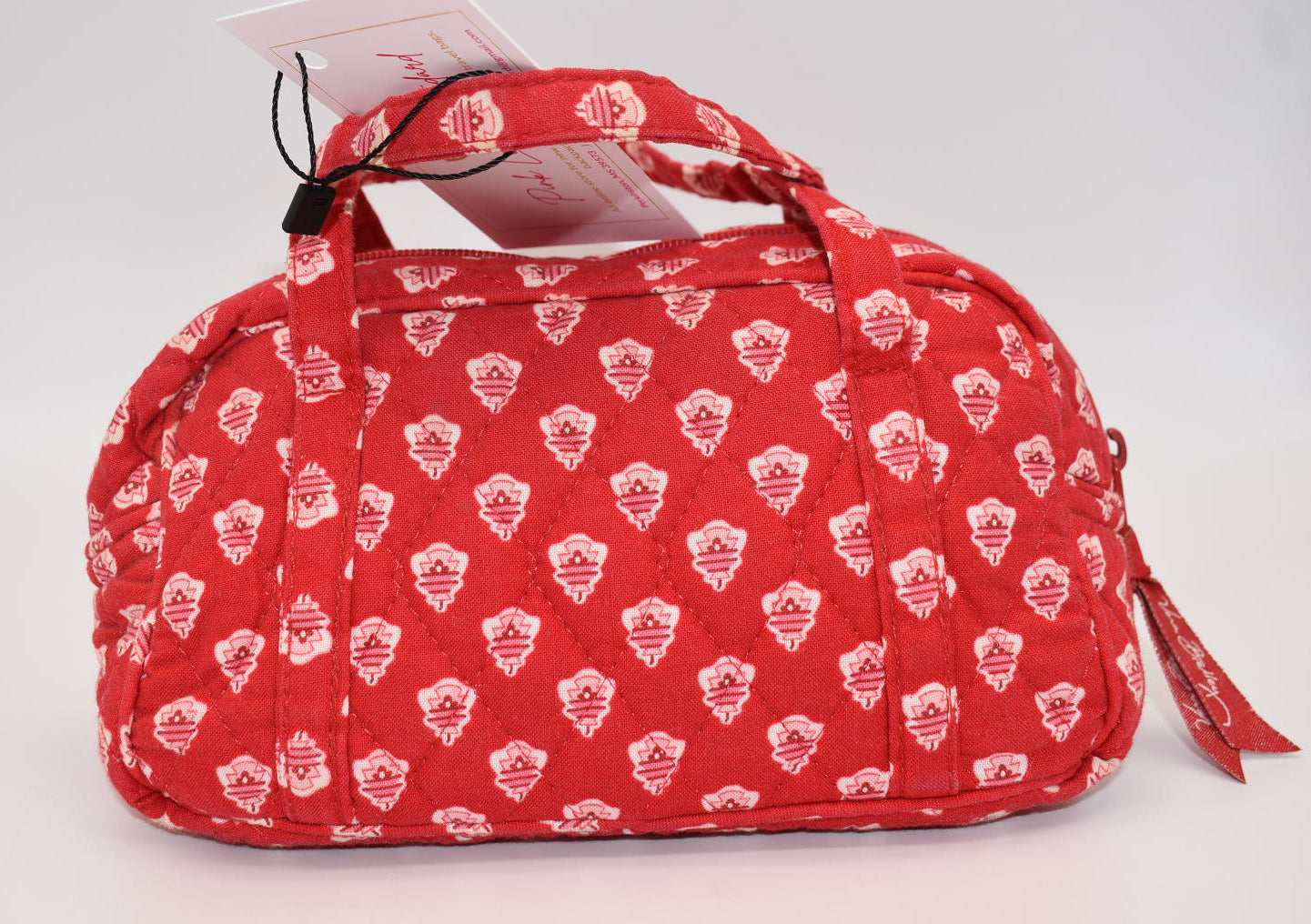 Vera Bradley Mini Tote Bag in "Nantucket Red" Pattern