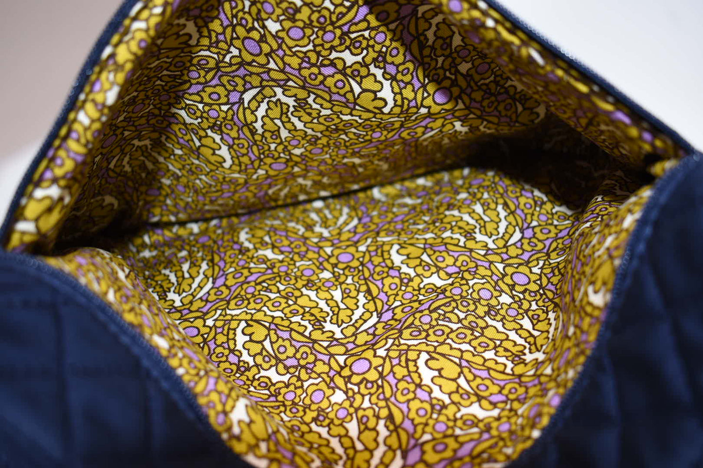 Vera Bradley Original Zip Hipster Bag in "Peacoat"