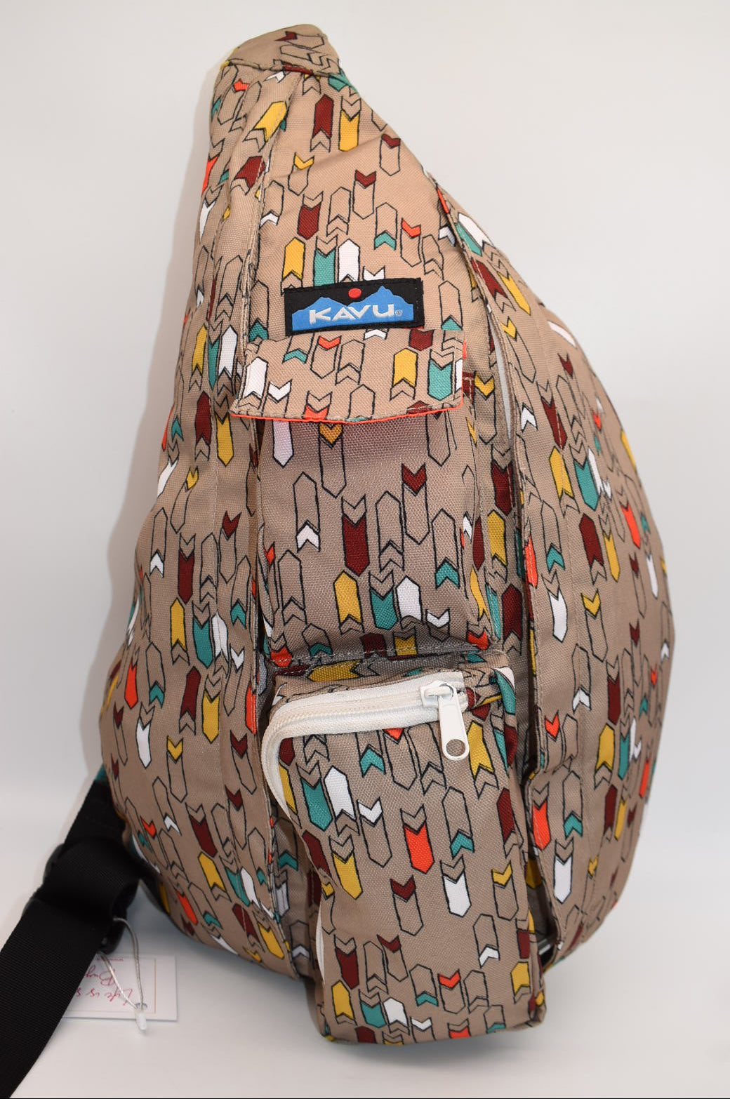 Kavu Rope Sling Bag in Chevrons