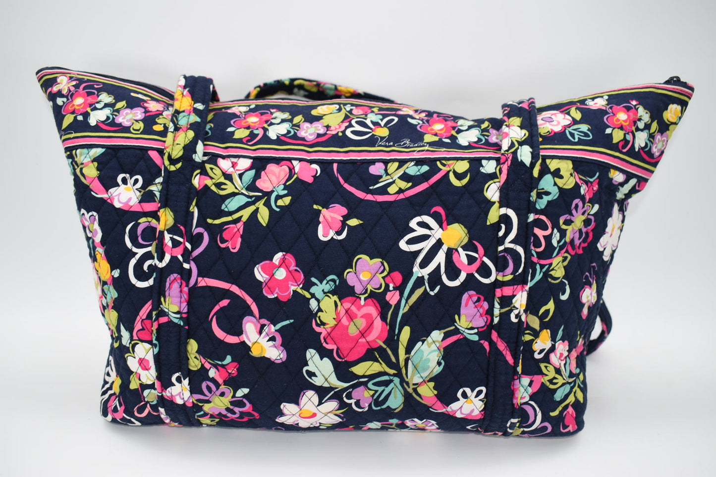 Vera Bradley Large Miller Travel Tote Bag in Petal Paisley Pattern