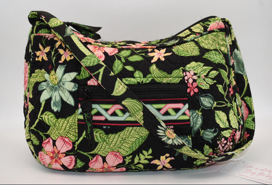 Vera Bradley Hobo Shoulder Bag in "Botanica" Pattern