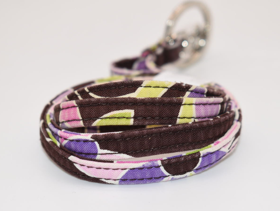 Vera Bradley Lanyard in "Purple Punch" Pattern