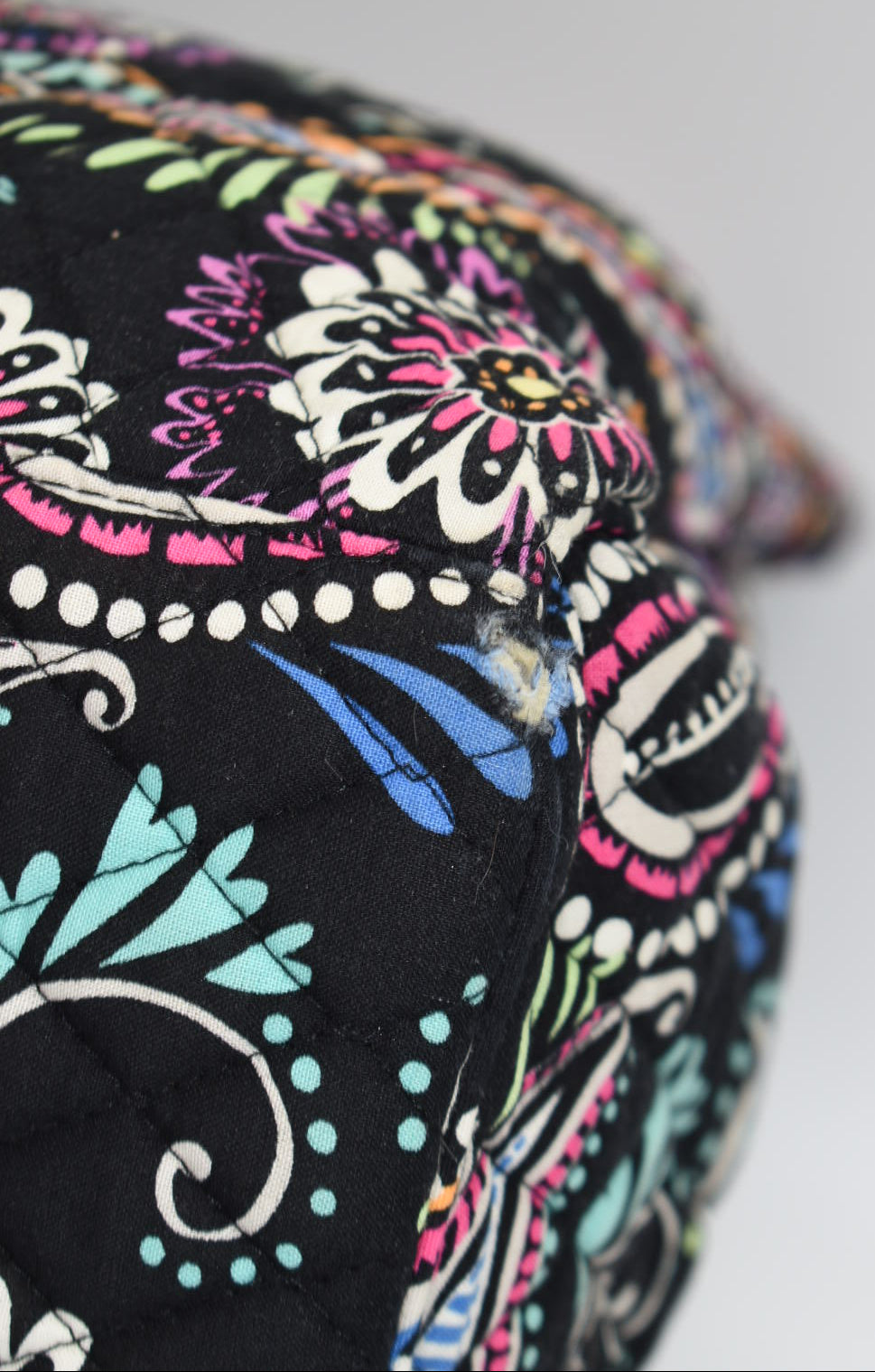 Vera Bradley Triple Compartment Travel Bag in "Bandana Swirl" Pattern