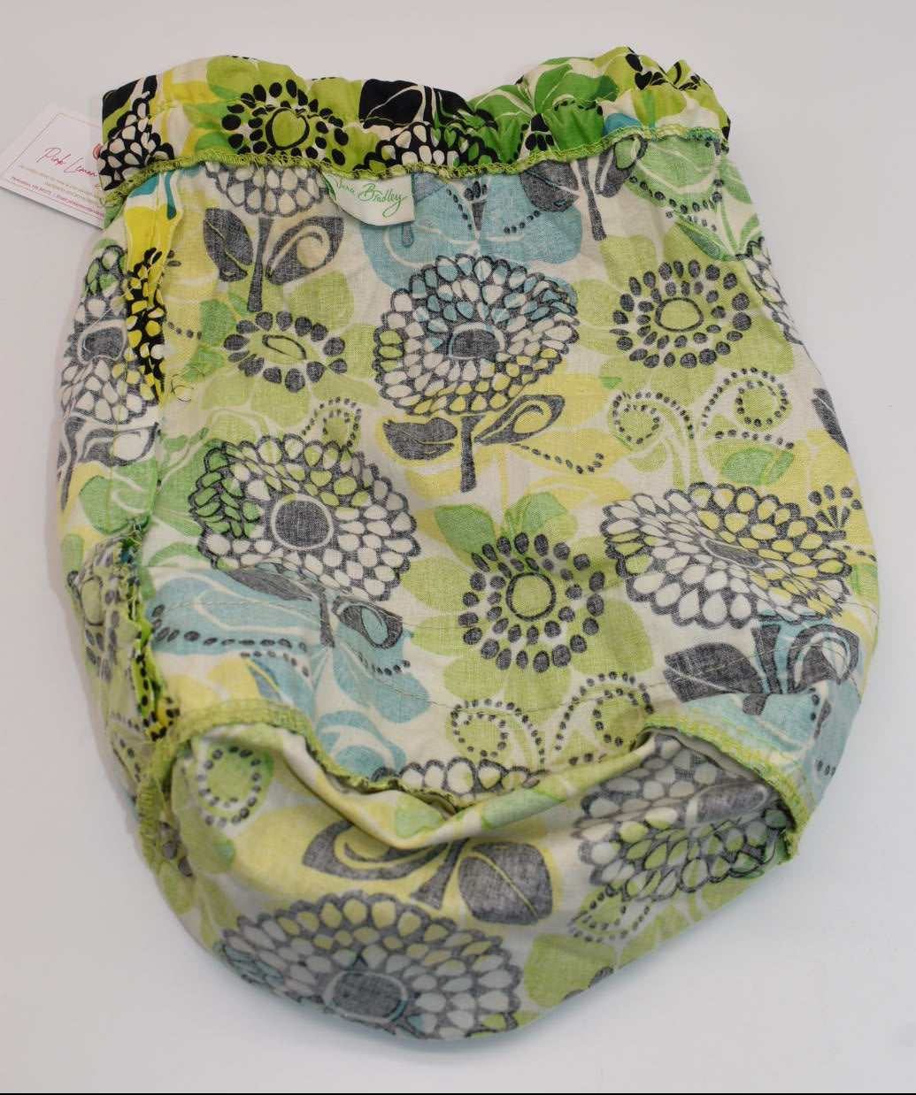 Vera Bradley Ditty Bag in "Limes Up" Pattern