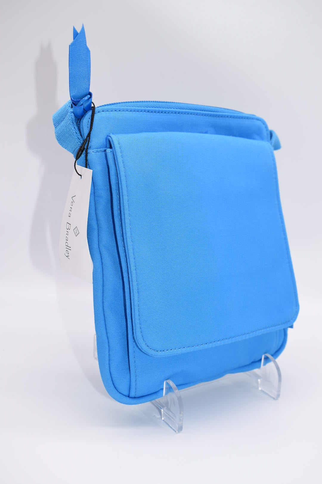 Vera Bradley RFID Mini Hipster Crossbody Bag in Blue Aster