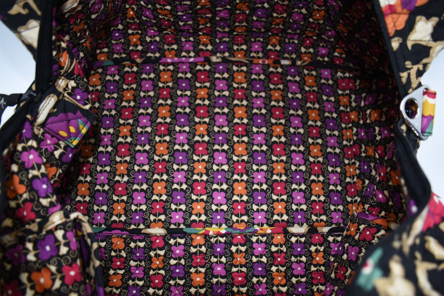 Vera Bradley Grand Traveler Bag in "Suzani" Pattern