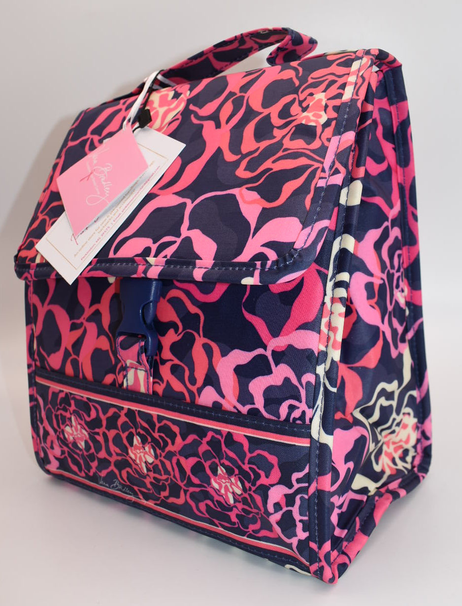 Vera Bradley Lunch Sack in "Katalina Pink" Pattern