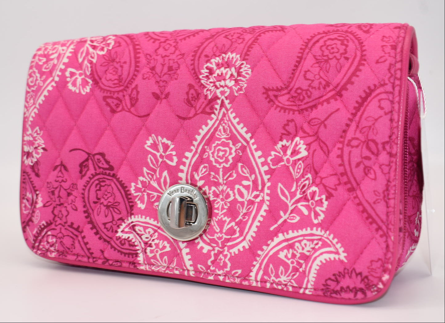 Vera Bradley Turnlock Crossbody Bag in Stamped Paisley