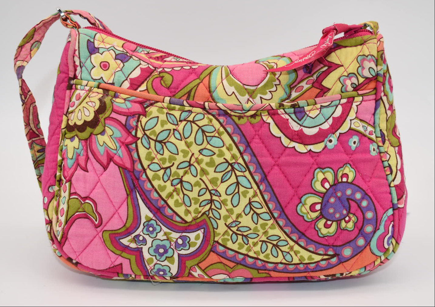 Vera Bradley Little Crossbody Bag in "Pink Swirls" Pattern
