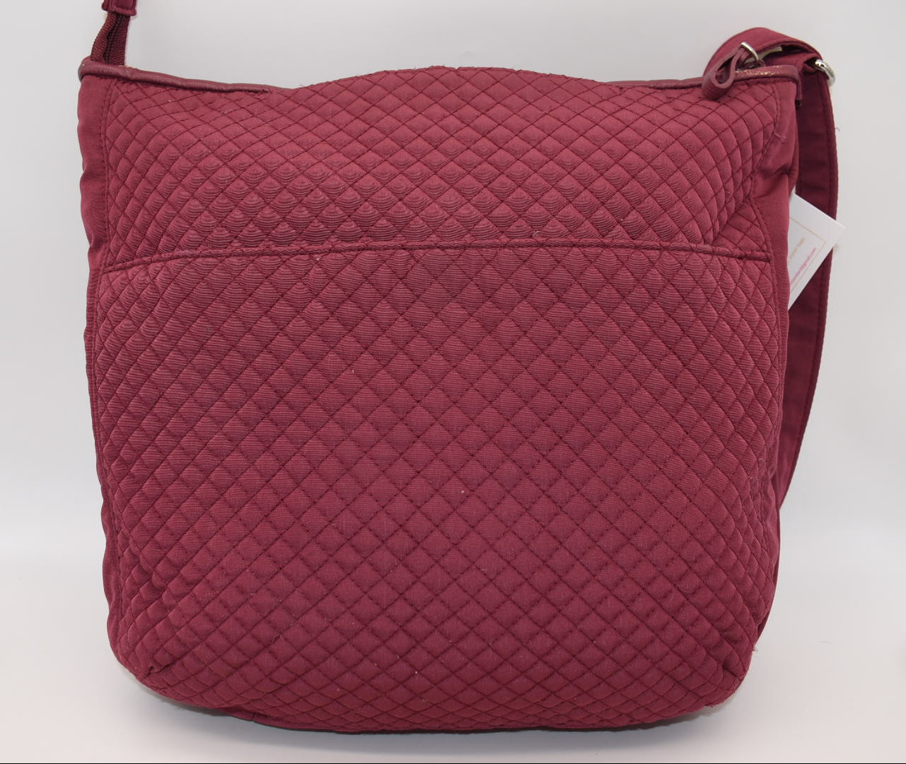 Vera Bradley Microfiber Double Zip Mailbag Crossbody Bag