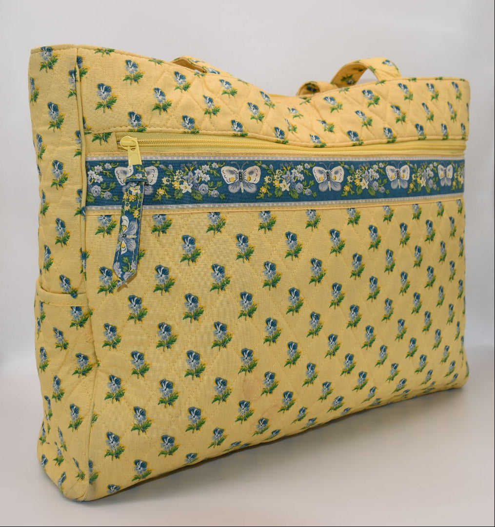 Vera Bradley Metropolitan Work Tote Bag in "Katherine" Pattern