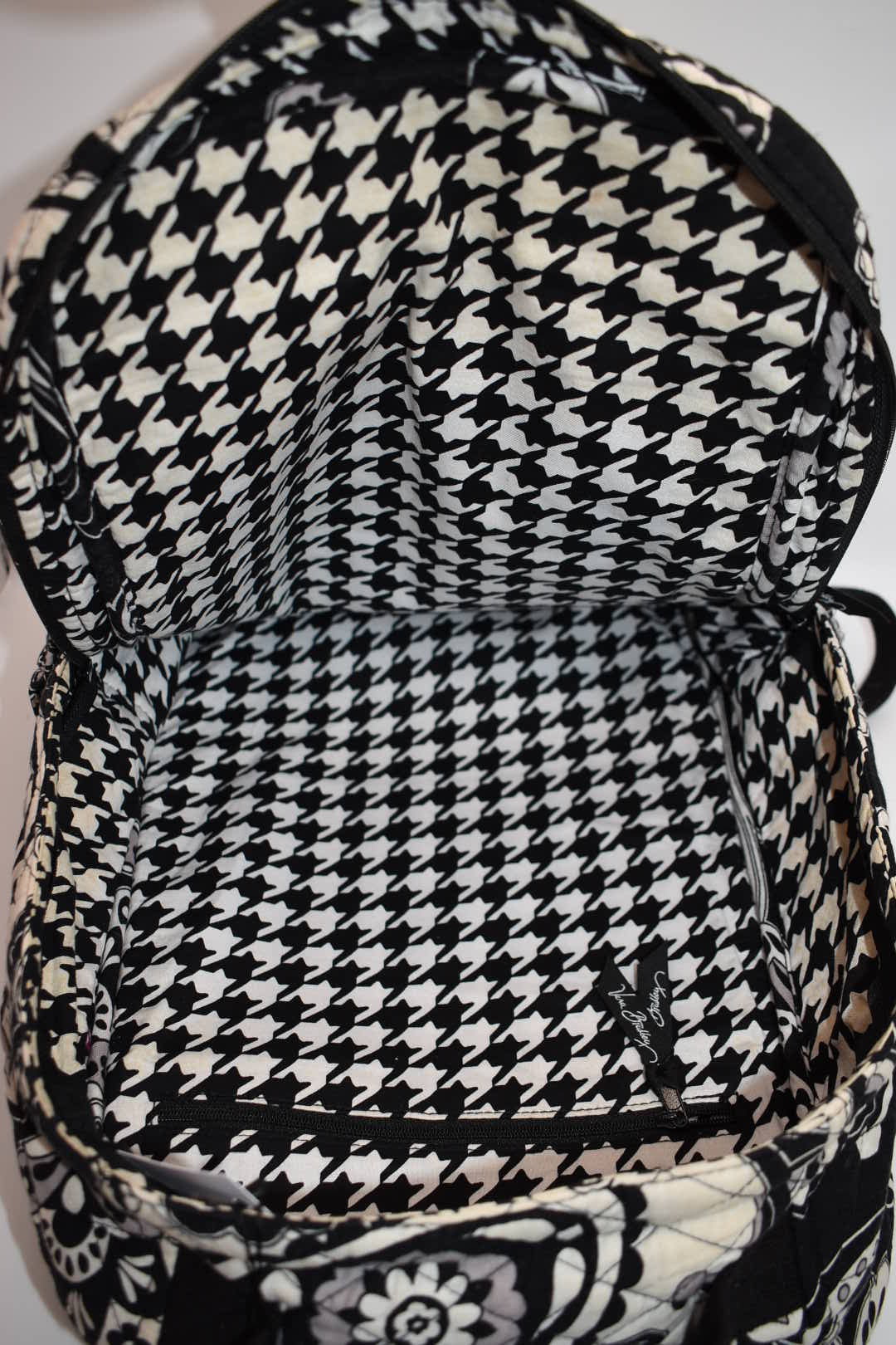 Vera Bradley XL Campus Tech Backpack in "Midnight Paisley" Pattern