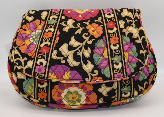 Vera Bradley Saddle Up Crossbody Bag in "Suzani" Pattern
