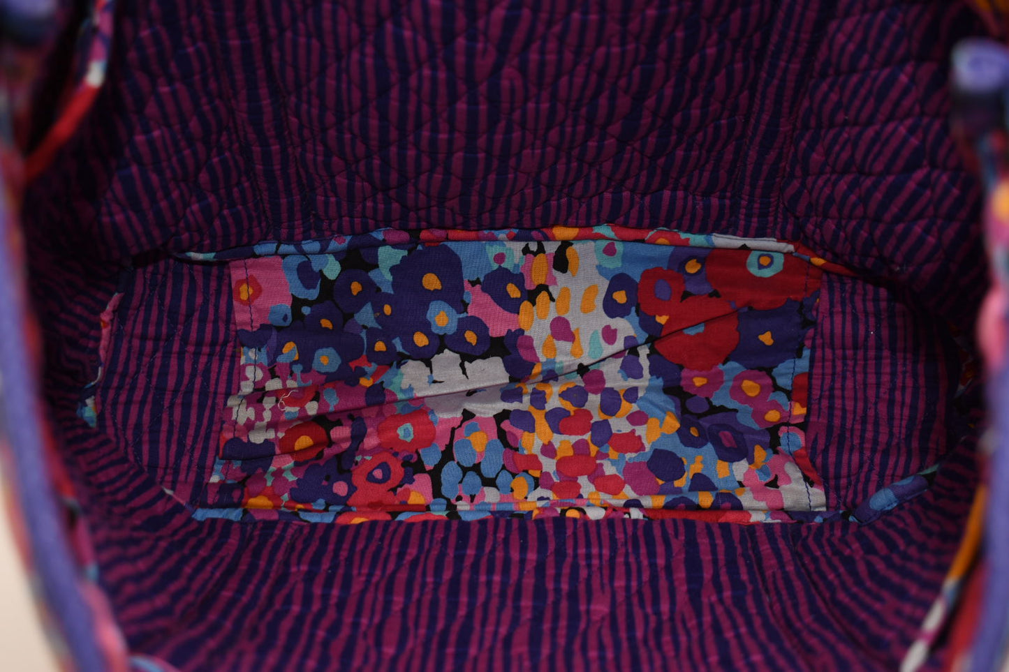 Vera Bradley Large Vera Tote Bag in "Impressionista" Pattern