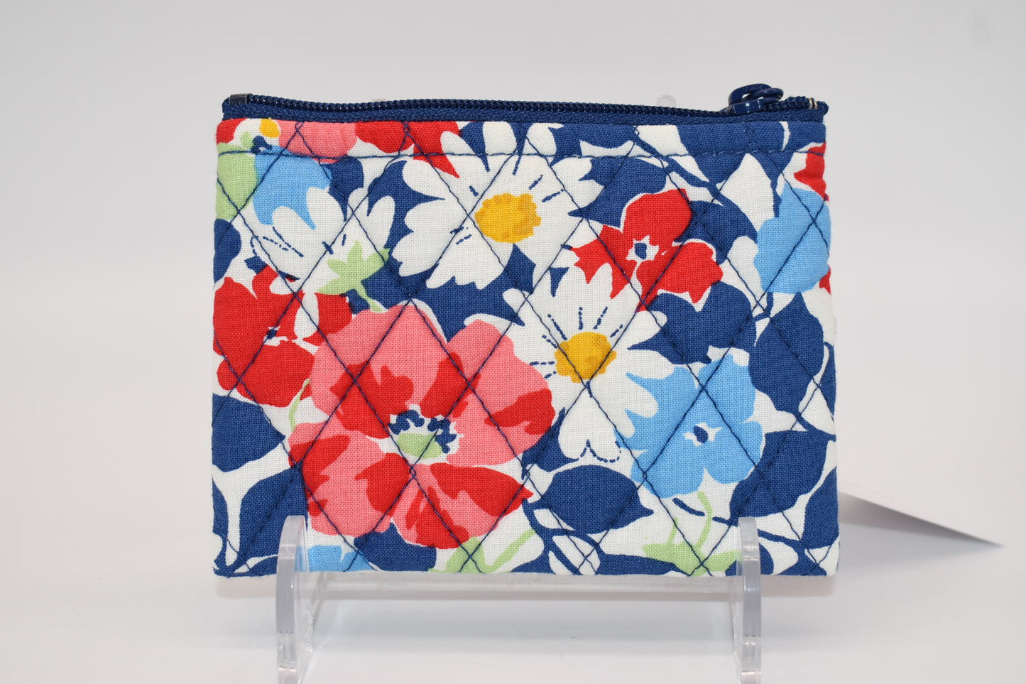 Vera Bradley Zip Coin Purse in "Summer Cottage" Pattern