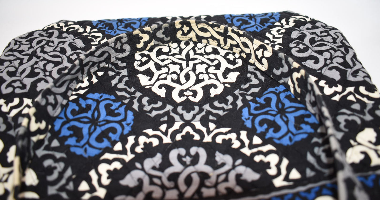 Vera Bradley Everyday Tote Bag in "Canterberry Cobalt" Pattern