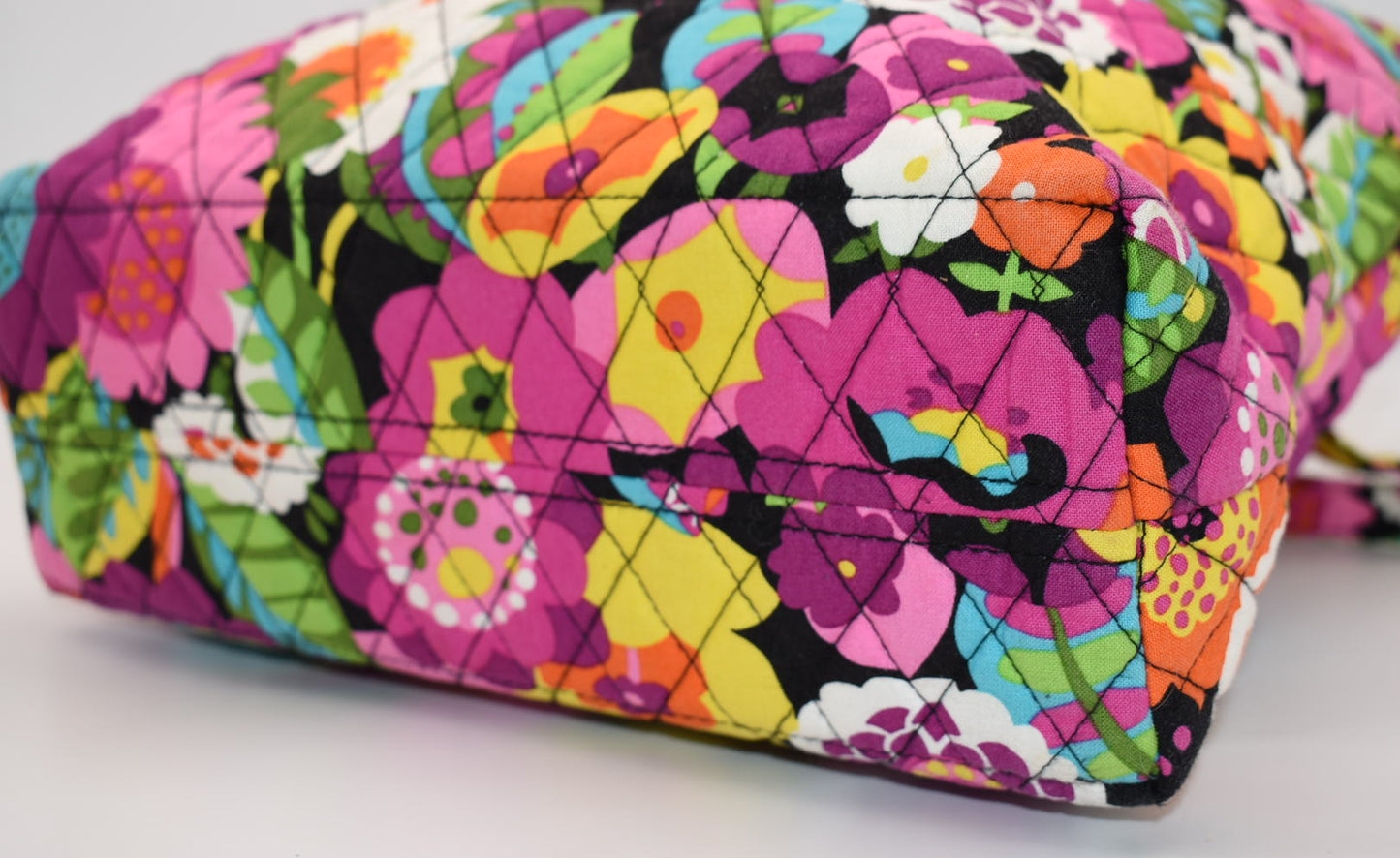 Vera Bradley Quilted Cotton Everyday Tote Bag in "Va Va Bloom" Pattern