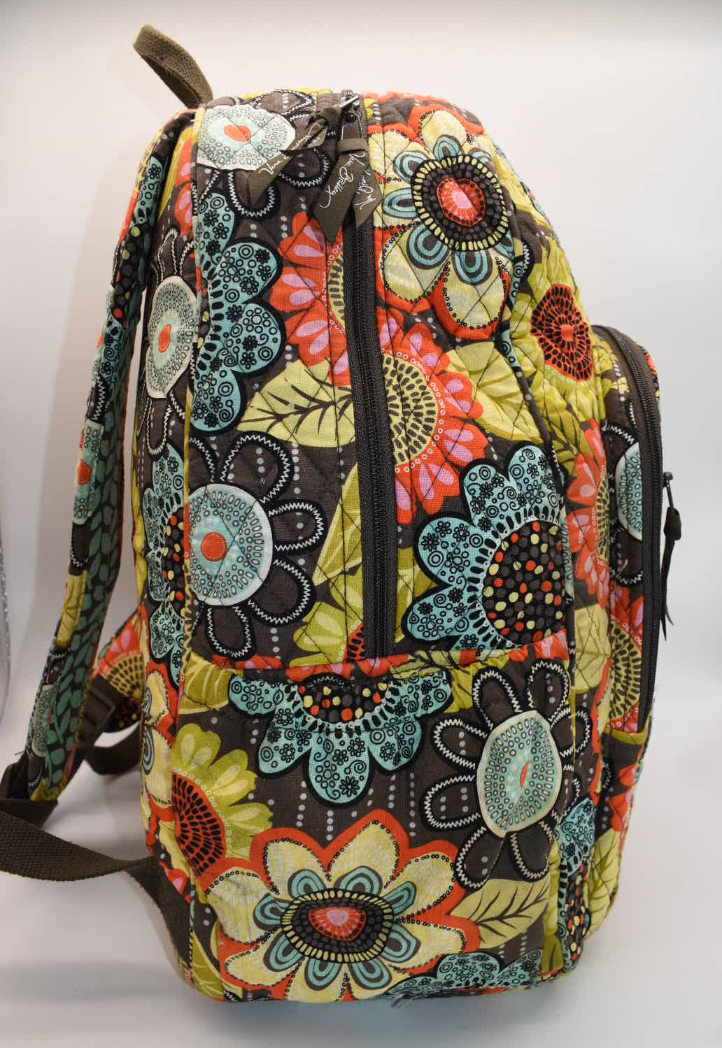Vera Bradley Campus Backpack in "Flower Shower" Pattern