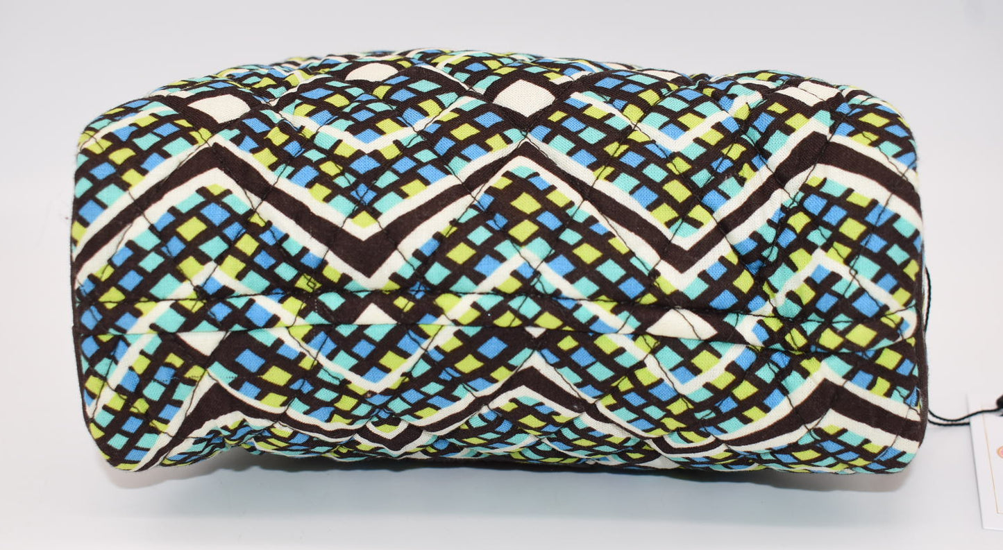 Vera Bradley Medium Cosmetic Zip Bag in "Rain Forest" Pattern