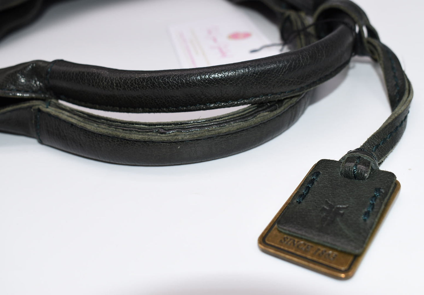 Frye Black Leather Alex Softy Slouch Shoulder Bag