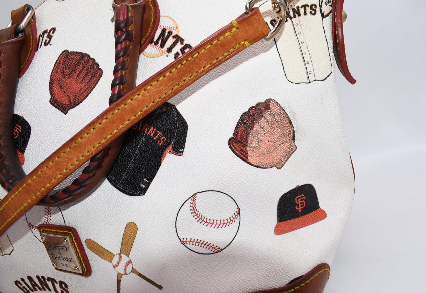 Dooney & Bourke MLB Giants Dome Satchel Bag