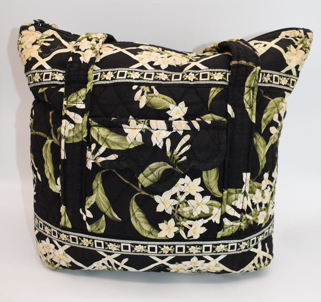 Vera Bradley Small Villager Tote Bag in "Jasmine" Pattern