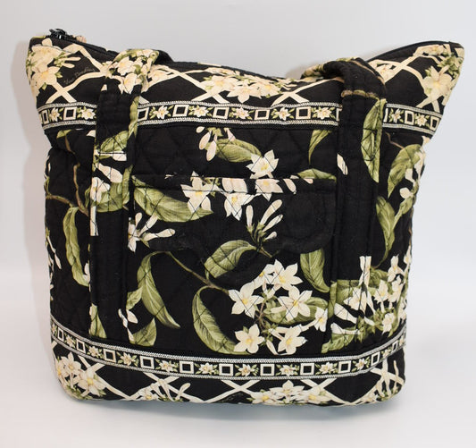 Vera Bradley Small Villager Tote Bag in "Jasmine" Pattern