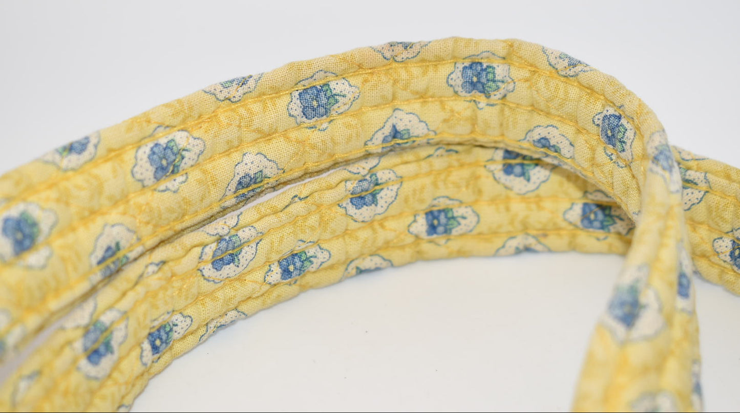 Vintage Vera Bradley Barrel Shoulder Bag in "Elizabeth-1997" Pattern