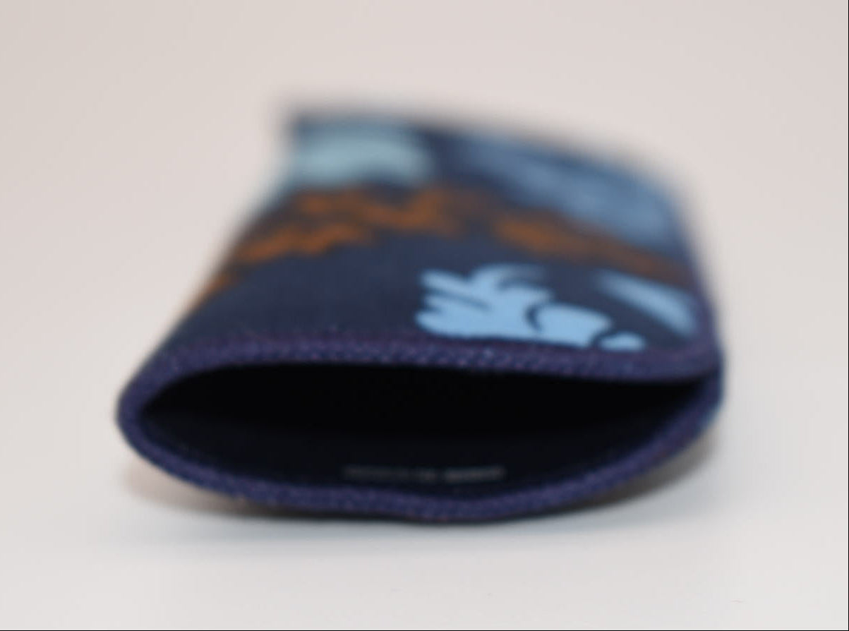 Vera Bradley Soft Slip-in Eyeglass Case in "Java Floral" Pattern