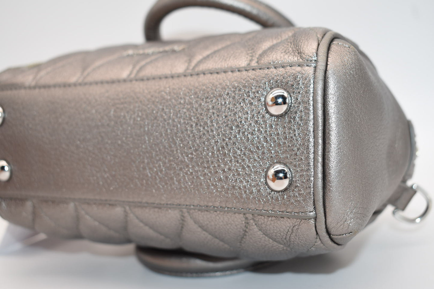 Vera Bradley Mini Marlo Leather Crossbody Satchel Bag in Caspian Sea