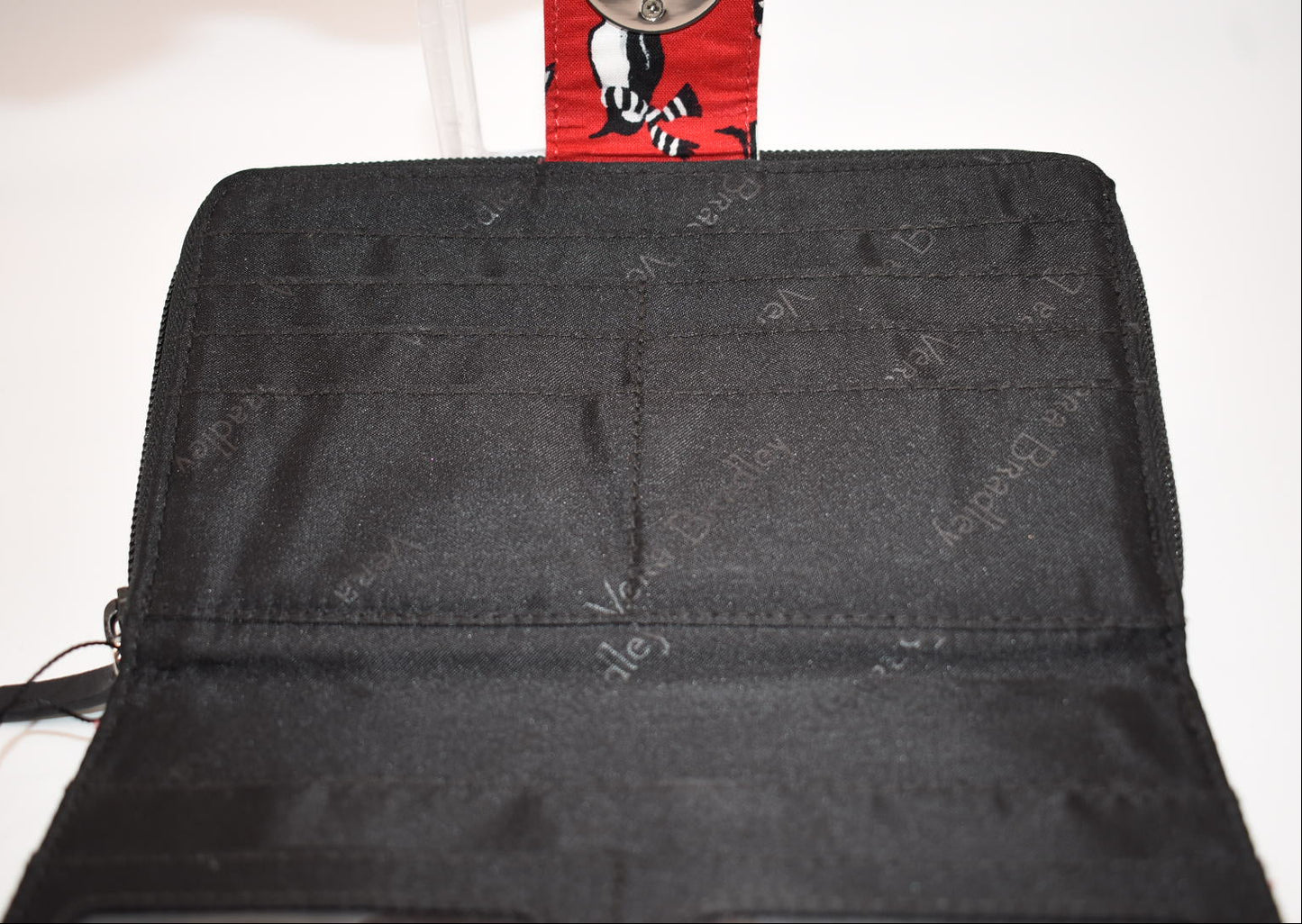 Vera Bradley Turnlock Wallet in "Playful Penguins" Pattern