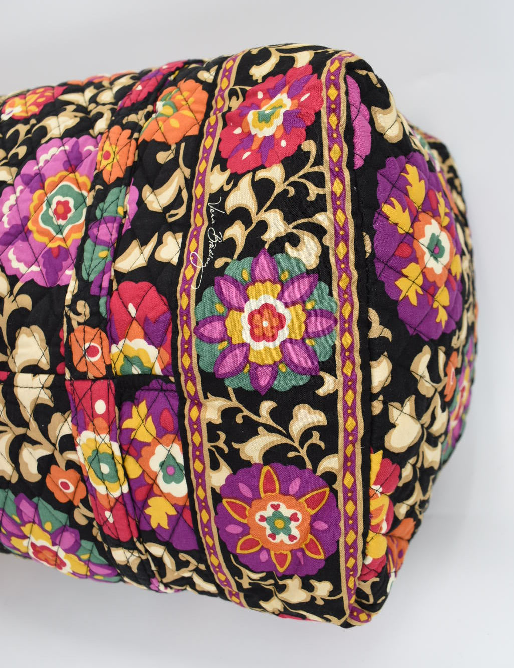 Vera Bradley Large Duffel Bag in "Suzani" Pattern