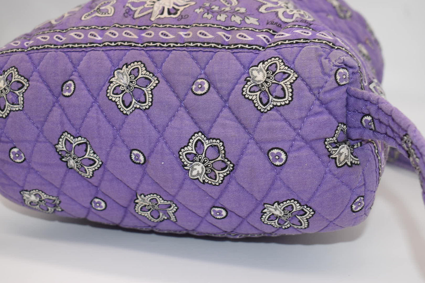 Vera Bradley Mimi Vintage Style Backpack in Purple Bandana