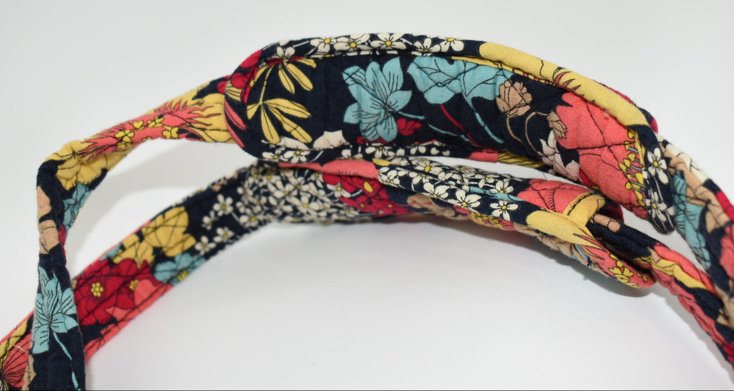 Vera Bradley XL Duffel Bag in "Happy Snails" Pattern