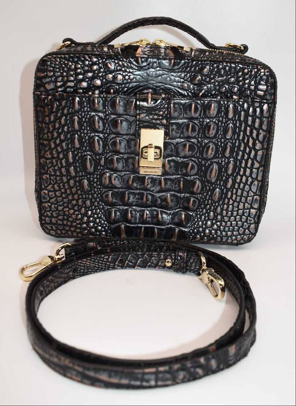Brahmin Evie Crossbody Bag in Umbra Melbourne