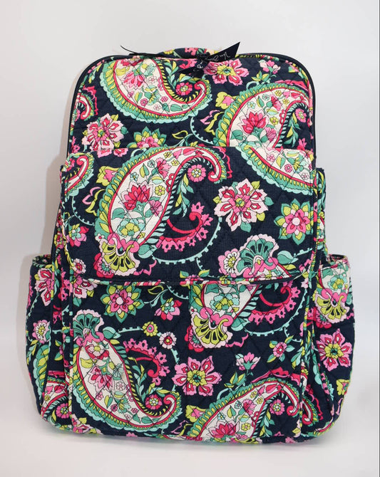 Vera Bradley Ultimate Backpack in "Petal Paisley" Pattern