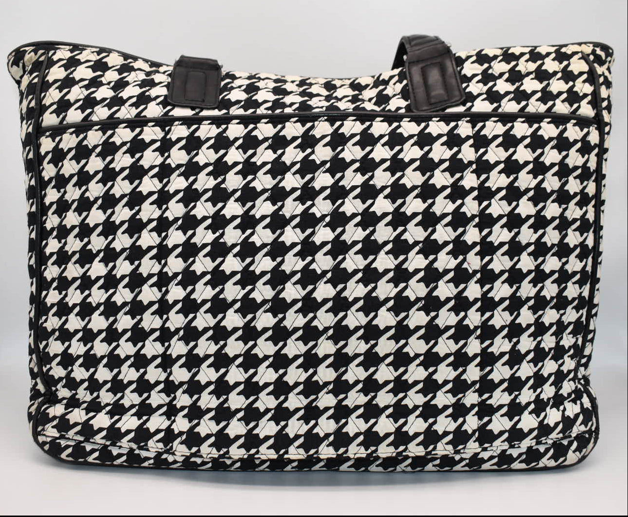 Vera Bradley Trimmed Laptop Tote Bag in "Houndstooth" Pattern