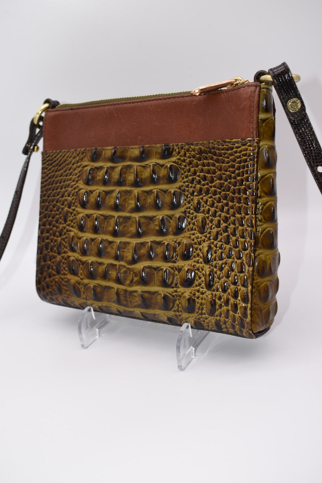 Brahmin Mimosa Crossbody Bag in Tri-Texture
