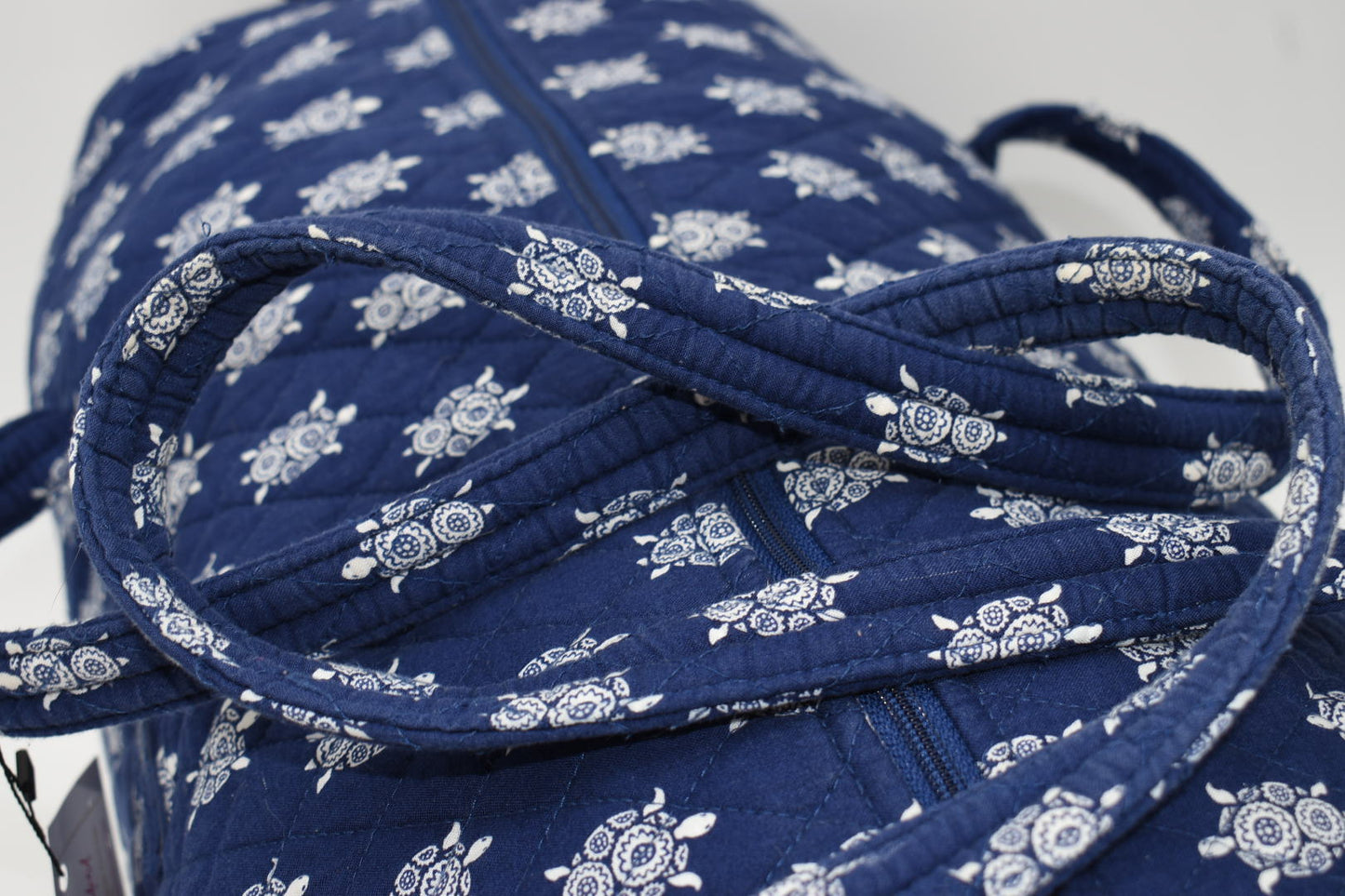 Vera Bradley Large Duffel Bag in "Sea Turtles " Pattern