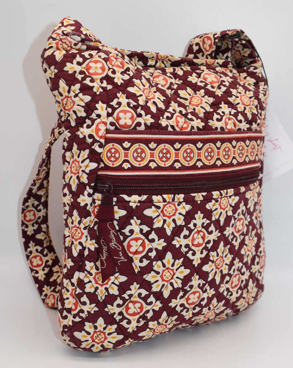 Vera Bradley Hipster Crossbody Bag (Retired Style) in "Medallion - 2006" Pattern