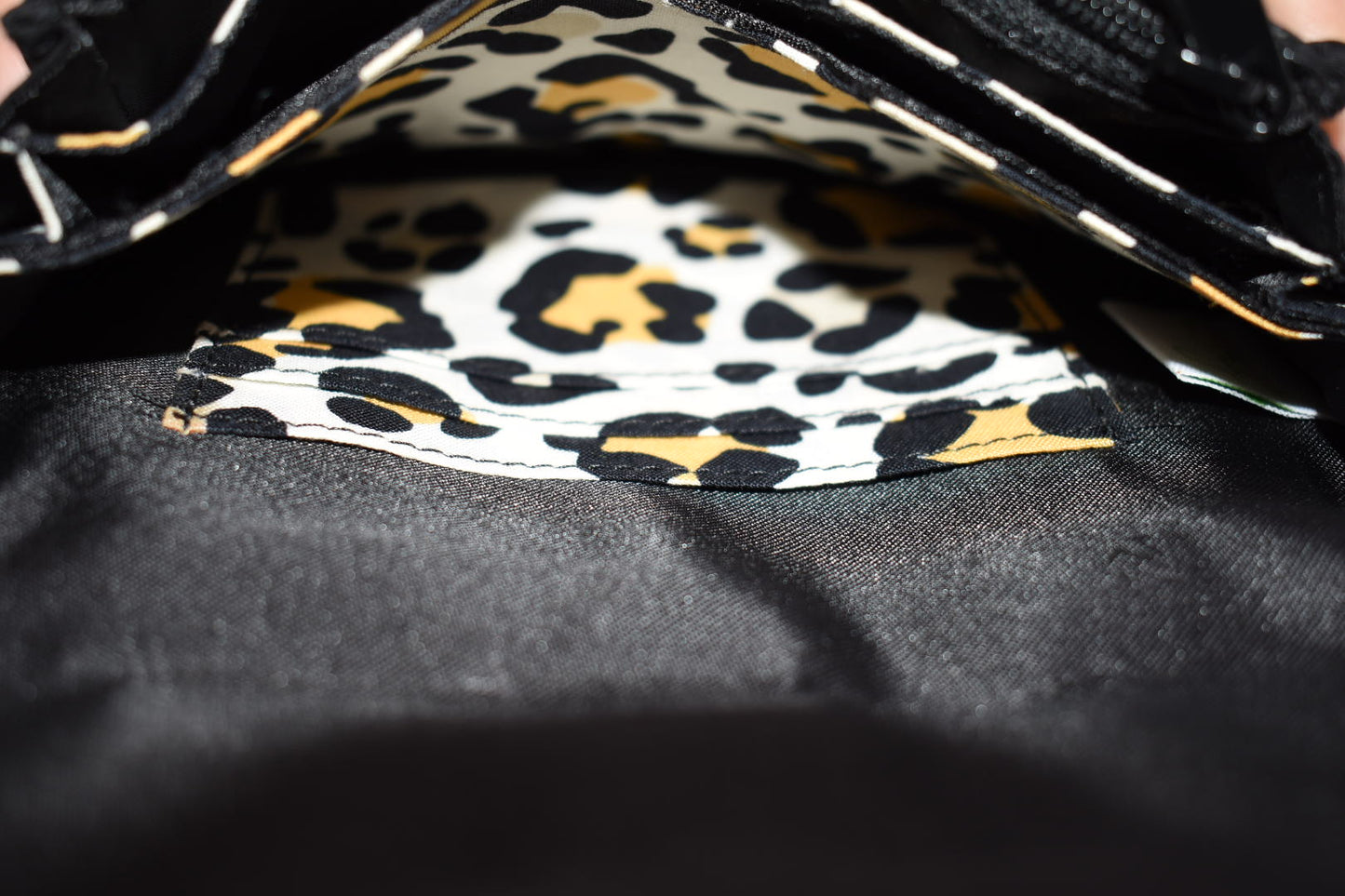 Vera Bradley "Your Turn" Smartphone Wristlet in Black Microfiber