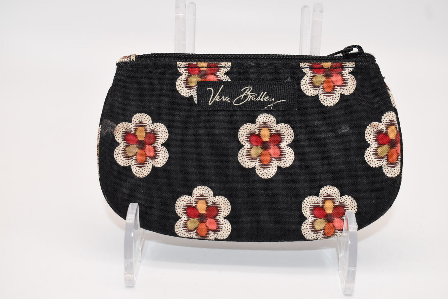 Vera Bradley Clip Zip ID Case in "Pirouette" Pattern