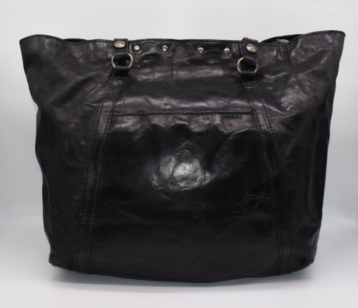 Patricia Nash Benvenuto Tote Bag in Distressed Black