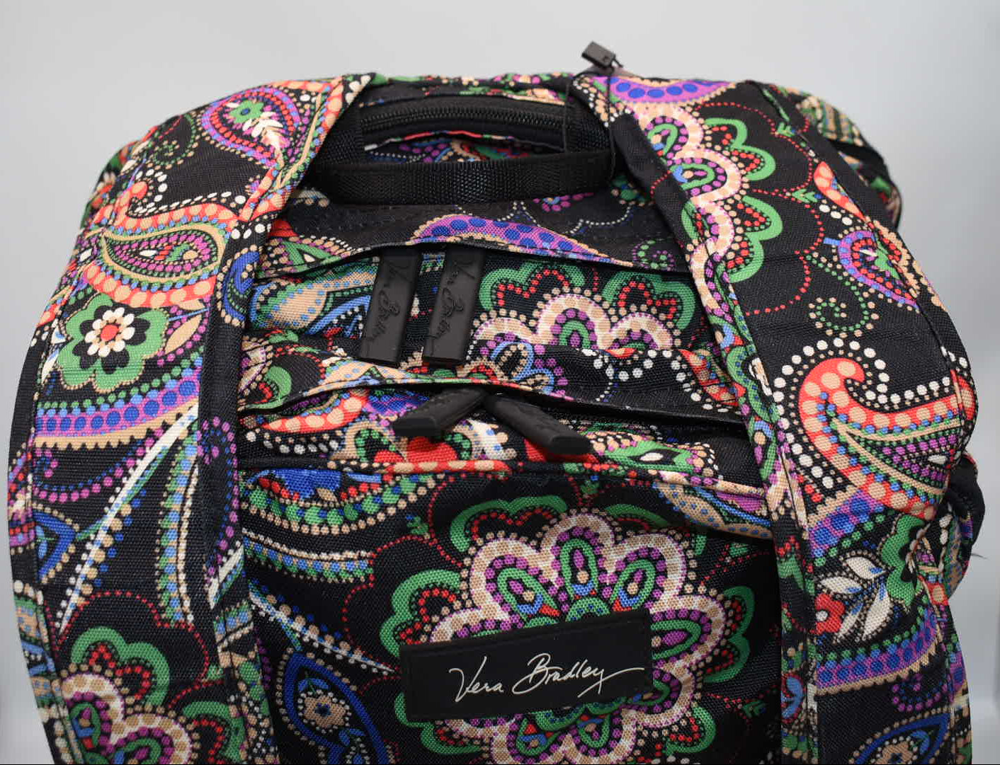 Vera Bradley Lighten Up XL Campus Backpack in "Kiev Paisley" Backpack