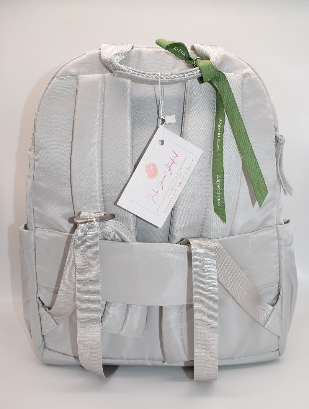 Vera Bradley Bancroft Backpack in Oyster Mushroom