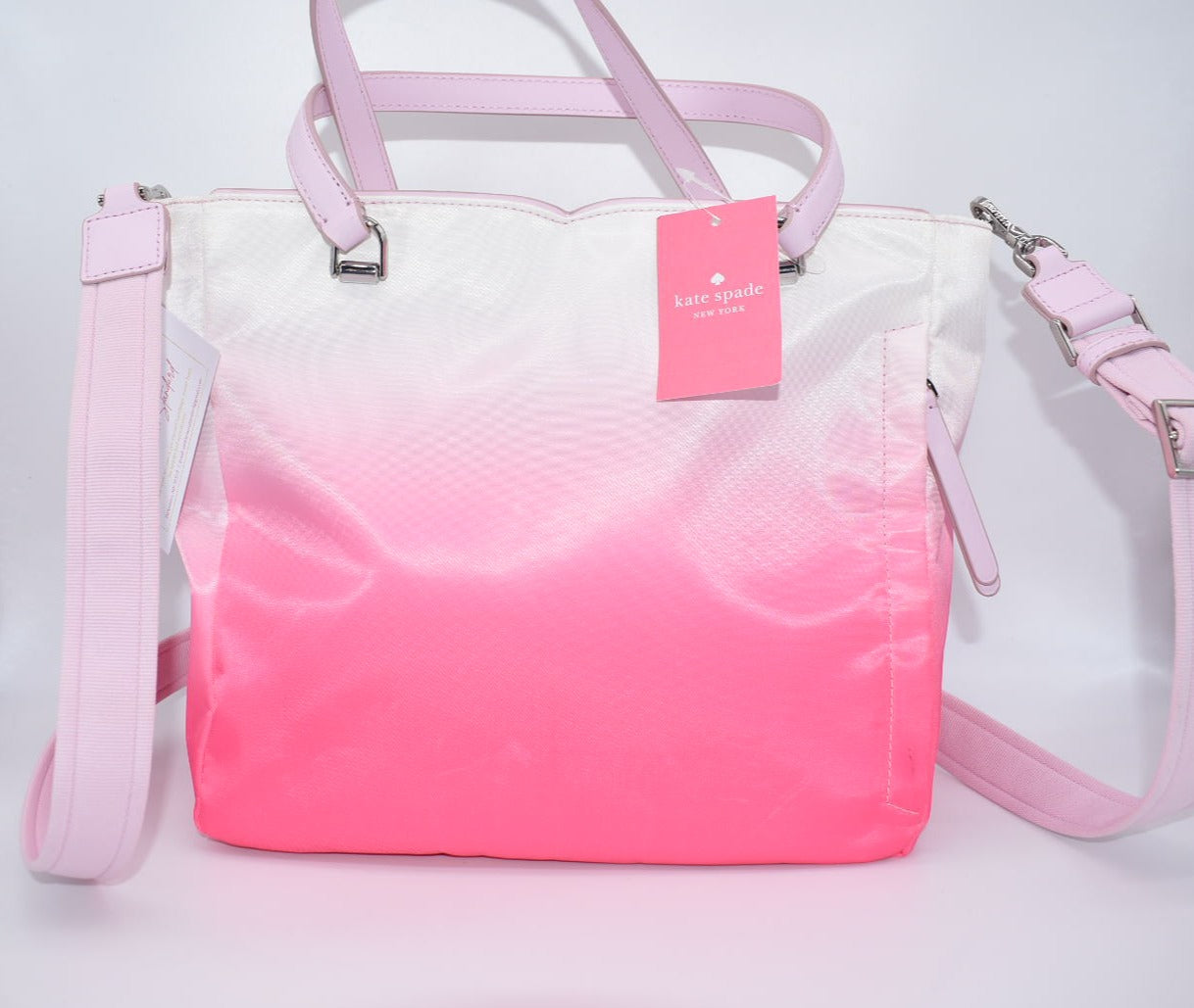 Kate Spade Jae Degrade Medium Satchel Bag in Radiant Pink