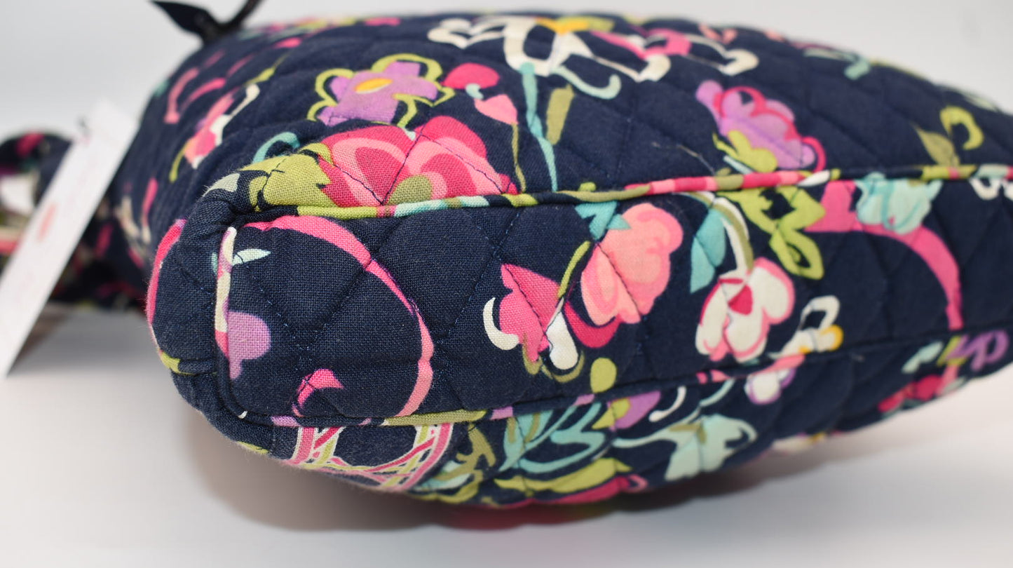 Vera Bradley Hipster Crossbody Bag in "Ribbons" Pattern