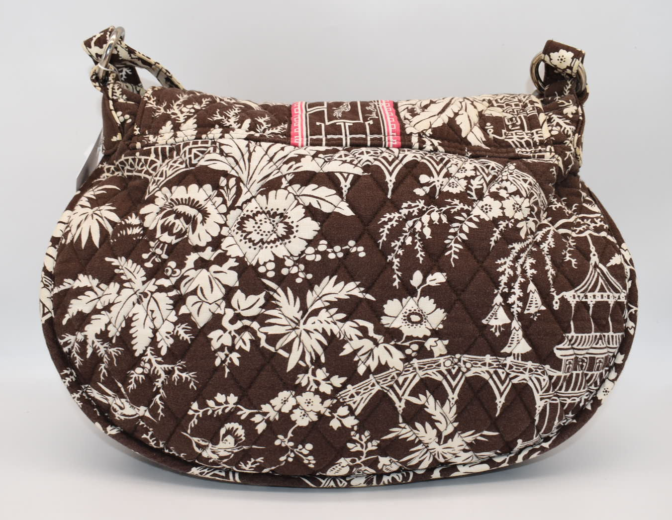 Vera Bradley Saddle Up Crossbody Bag in "Imperial Toile" Pattern
